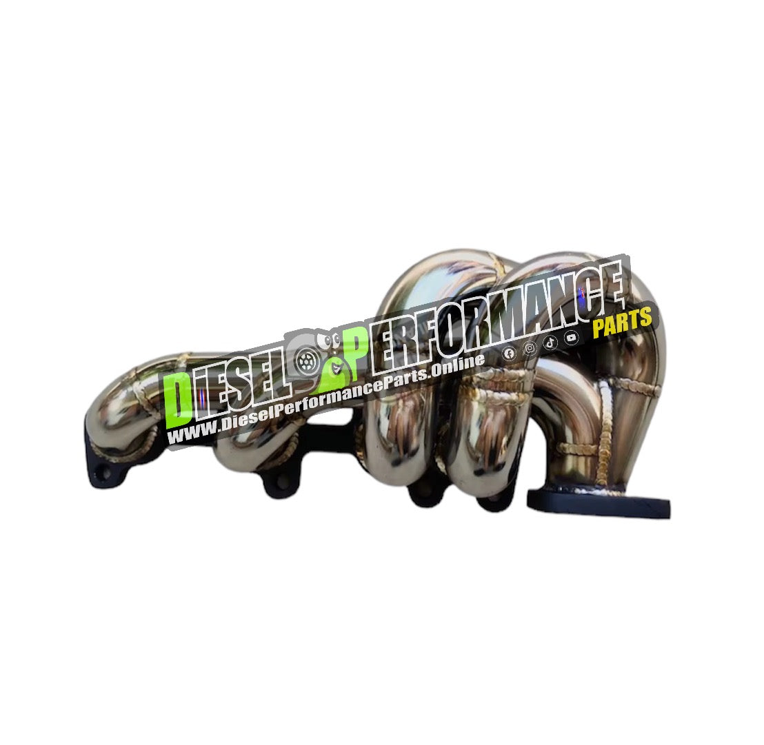 1GD / 2GD Factory Low Mount Stainless Turbo Exhaust Manifold 3Bolt Fla ...