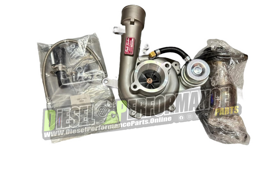 44mm 1KD Gated Turbo Bolt-On + Fitting Kit & Mini Dump pipe [SAK]