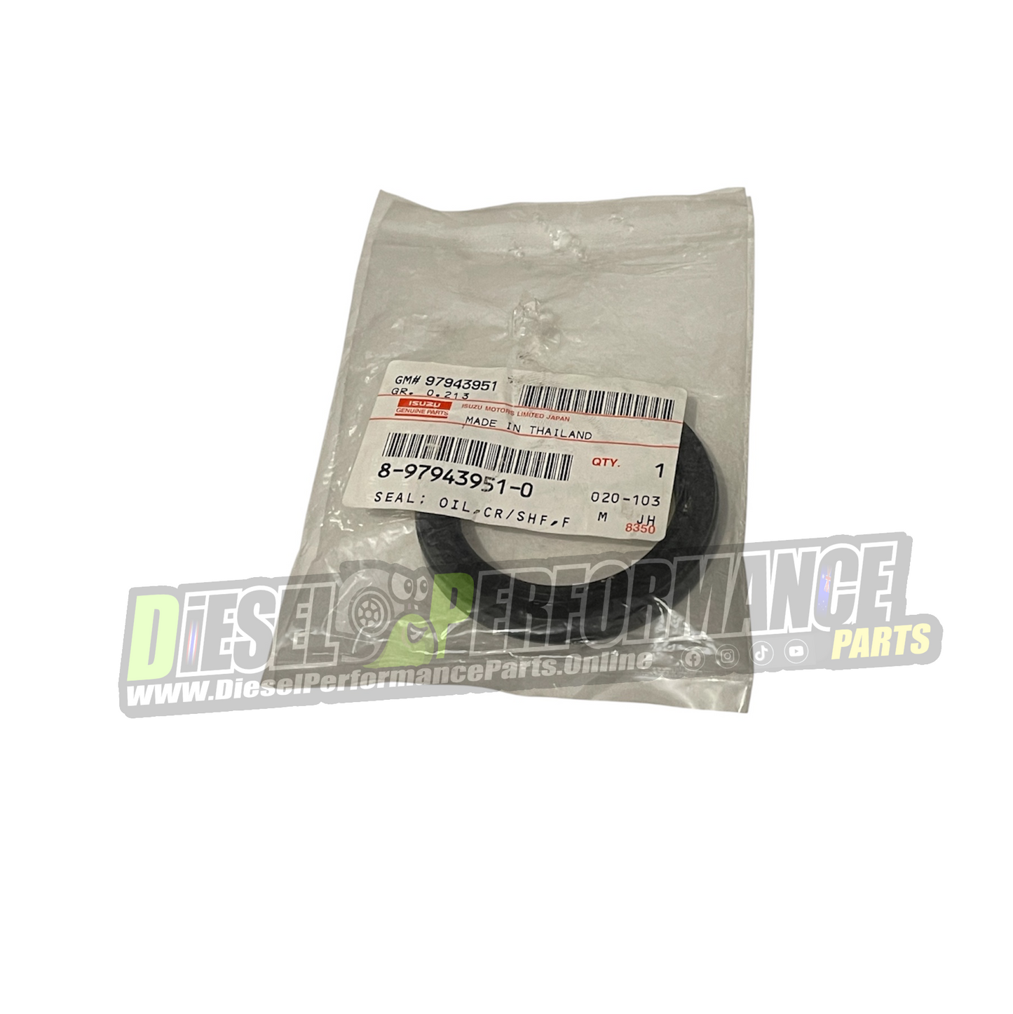 4JJ1 / 4JK1 Front Crank Seal 2005-2021  [Genuine] PN: 8979439510