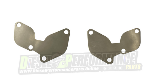 4JJ1 / 4JK1 EGR Valve Blanking Plate Stainless Steel 2005-2011 Dmax / Mu7 / Rodeo / Colorado