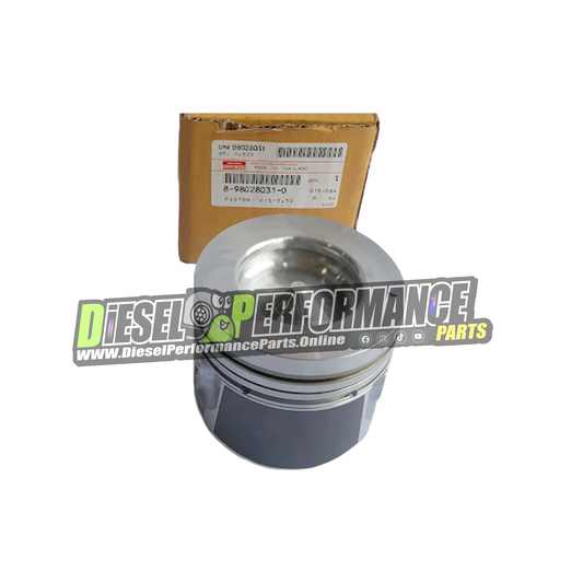 4JJ1 Pistons Set O/S 0.50 = 95.90mm - 2005-2013 [Genuine] PN: 8980280310