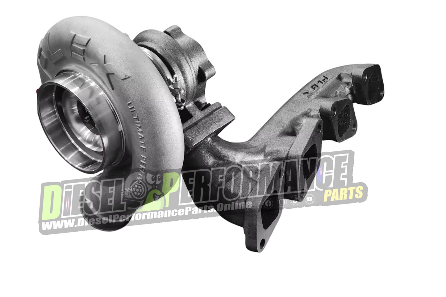 Forwarded Angle Turbo Manifold 4JJ1 / 4JK1 / 4JJ3 / Dmax / Rodeo / Colorado / BT50 / Mux / Mu7 - ULTRA FLOW [FLEX]