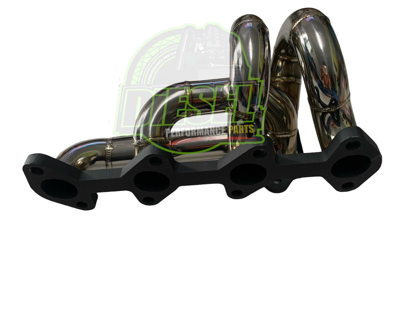 1KD/2KD [BRD] Stock Low Mount Stainless Exhaust Manifold (THA Stock)