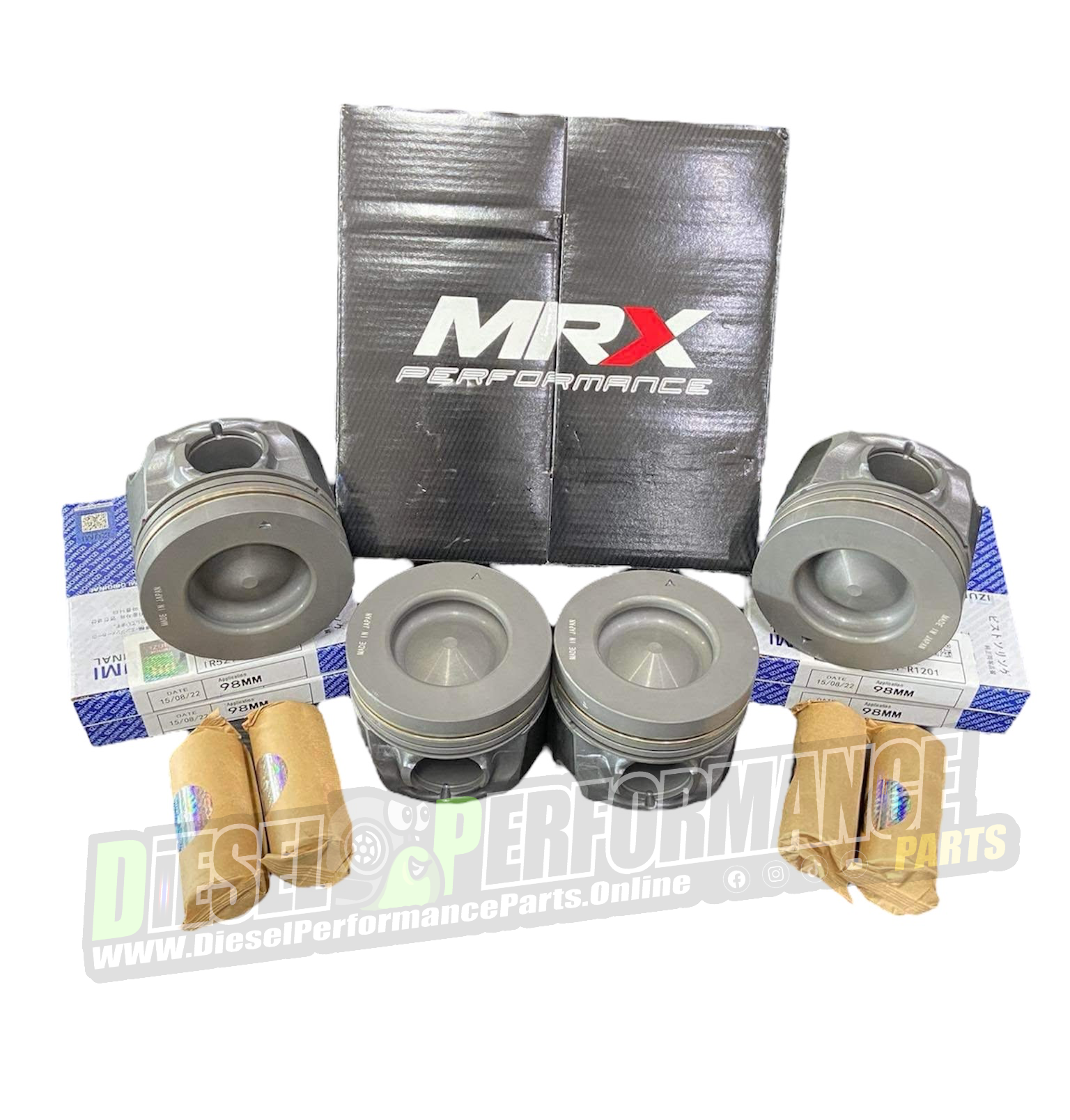 4JJ1/1KD Pistons Set MRX – Diesel Performance Parts