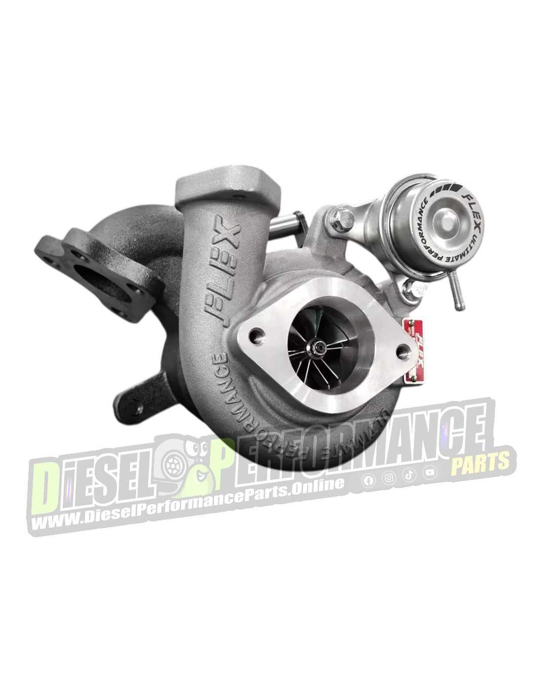 YD25 Navara D40 [Flex] Pro 43mm Bolt On Gated Turbo Upgrade