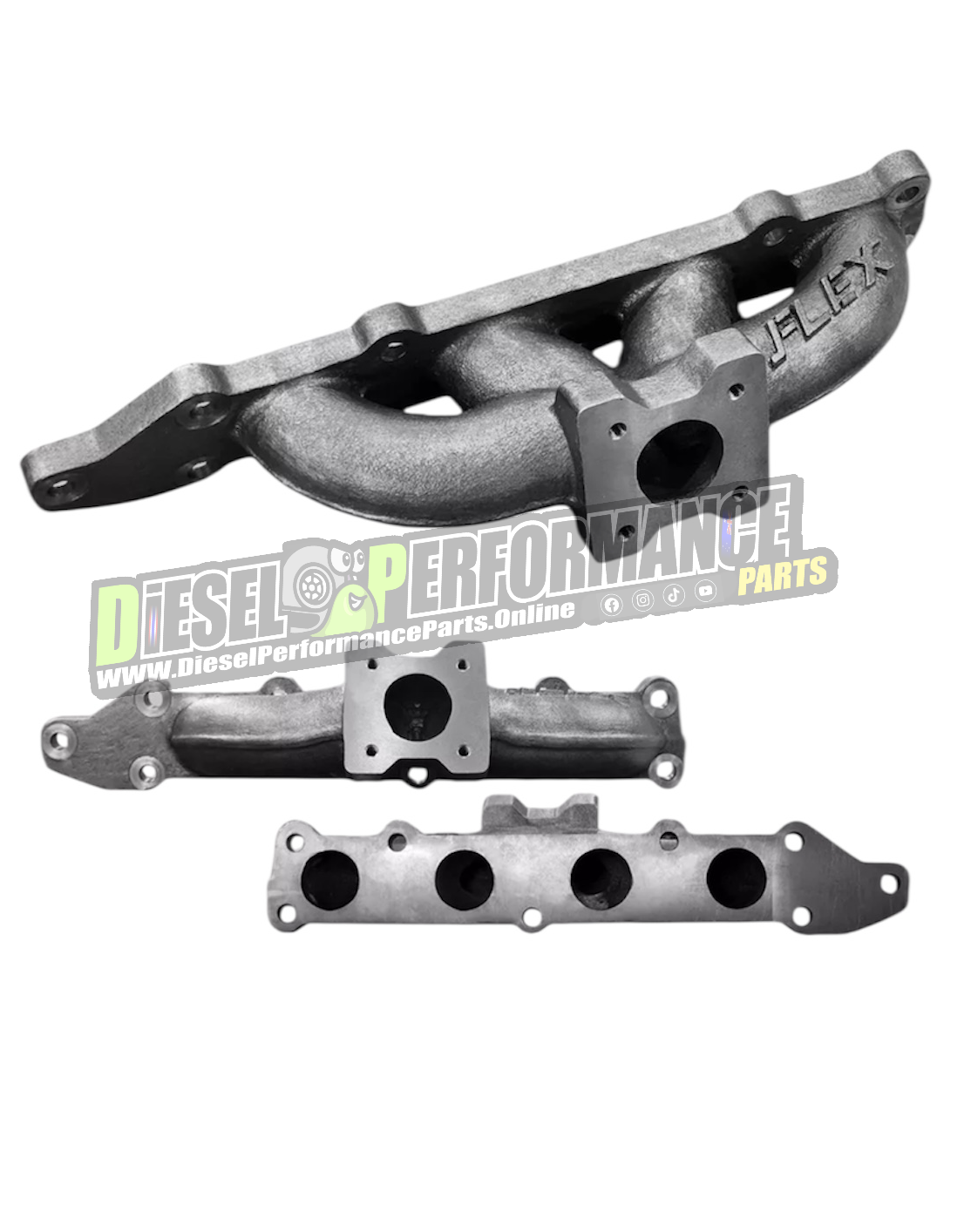 4N15 2.4L High Mount Cast Turbo Exhaust Manifold [FLEX]