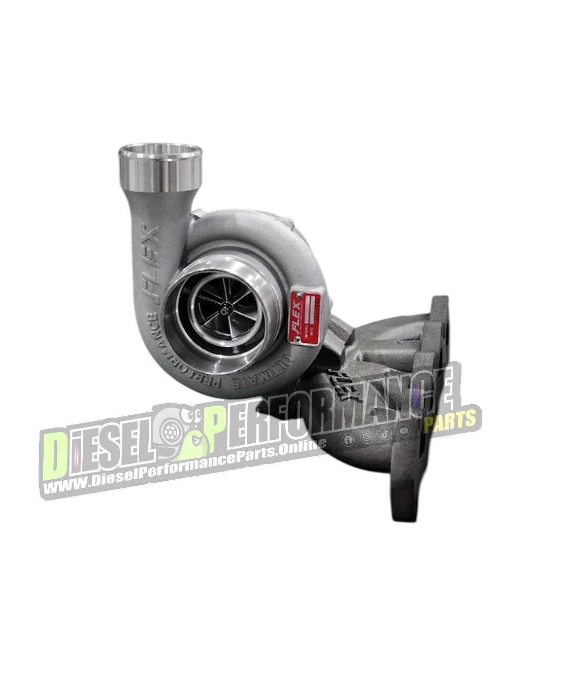 4D56 2.5L High Mount Cast Turbo Exhaust Manifold 05-15 [FLEX]