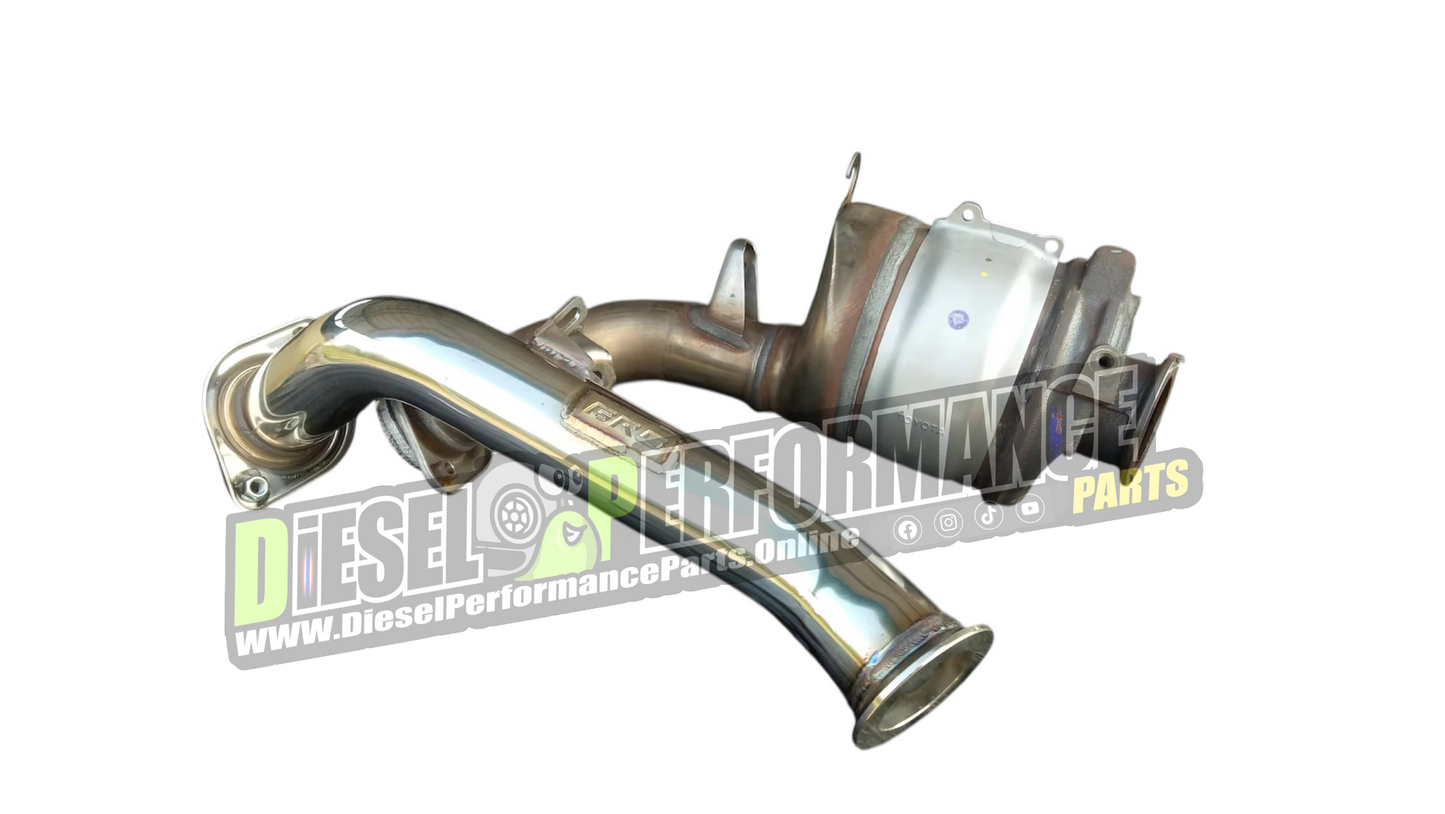 BRD Catalytic Delete Replacement Pipe TOYOTA Hilux REVO/ FORTUNER/INNOVA 2.4-2.8 2016-2023 Non DPF Model