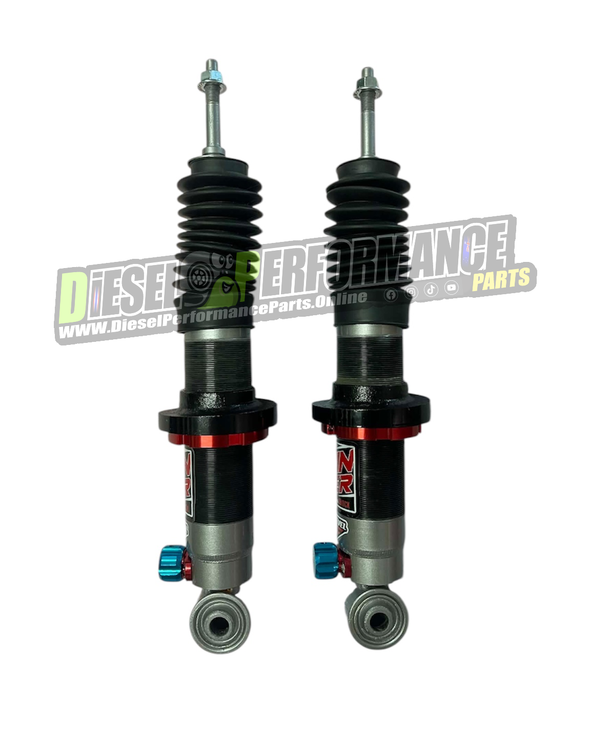 D-Max / Rodeo / Colorado 2WD Adjustable Struts Lowing 1-3” (Front Pair) 2005-2025