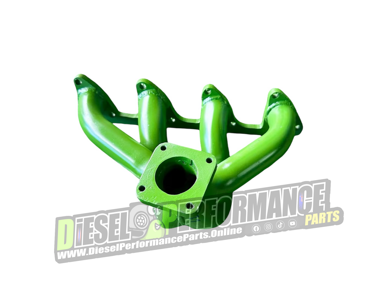 4D56 SOHC 1st Gen Intake & High Mount Turbo Exhaust Manifold Setup