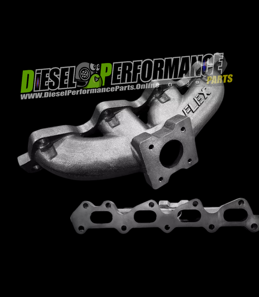 4D56 2.5L High Mount Cast Exhaust Manifold 09-15 [FLEX]