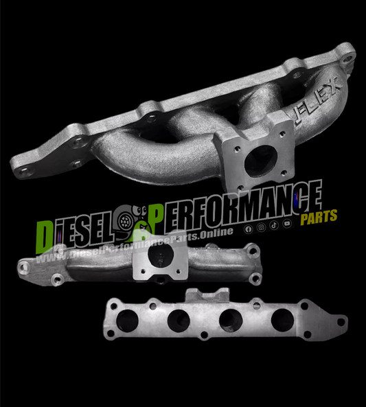 4N15 2.4L High Mount Cast Exhaust Manifold [FLEX]