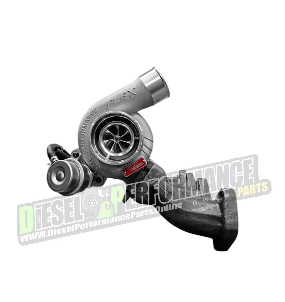 1KD/2KD/1KZ Centre Exit High Mount Exhaust Manifold [FLEX]