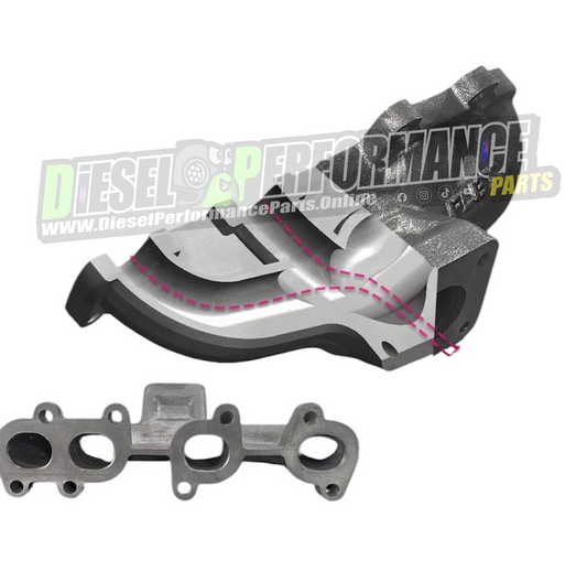1GD/2GD High Mount Cast Exhaust Manifold [FLEX]