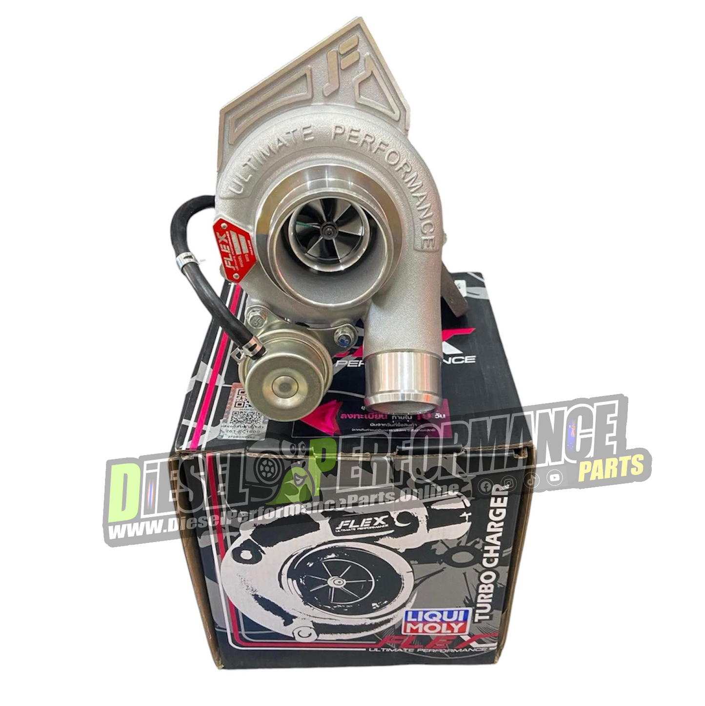 RZ4E 1.9L FLEX Pro 42MM Bolt On - Gated Turbo Dmax / Mux