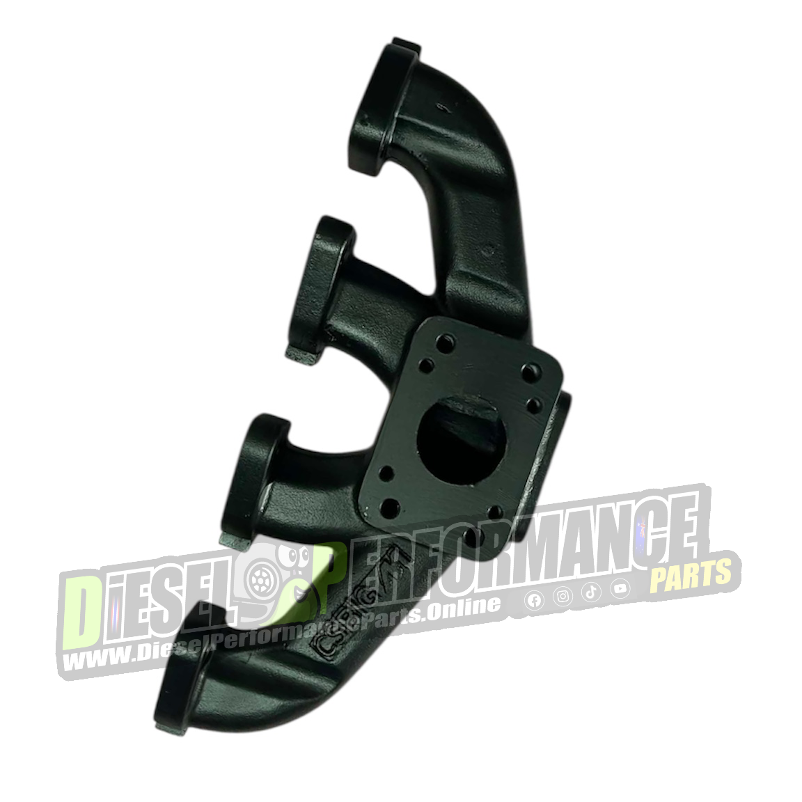 TD25 / TD27 / BD25 / BD30 / QD32 High Mount Turbo Exhaust Manifold T3 / F44/F55