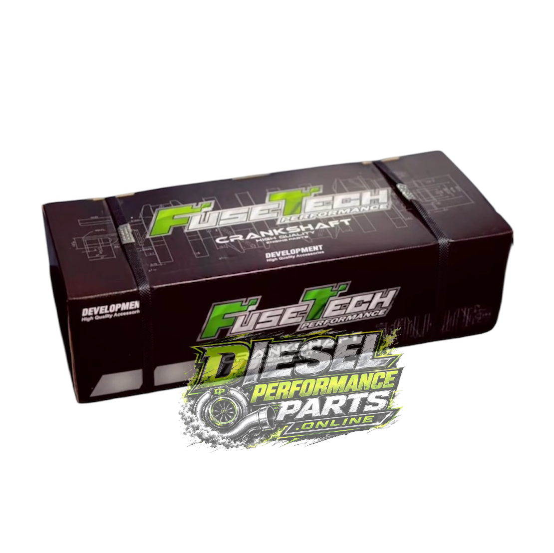 Forged Crankshaft Upgrade Replacement / Performance - 4JJ1 - 3.0L & 4JK1 - 2.5L [Fuse Tech Performance]