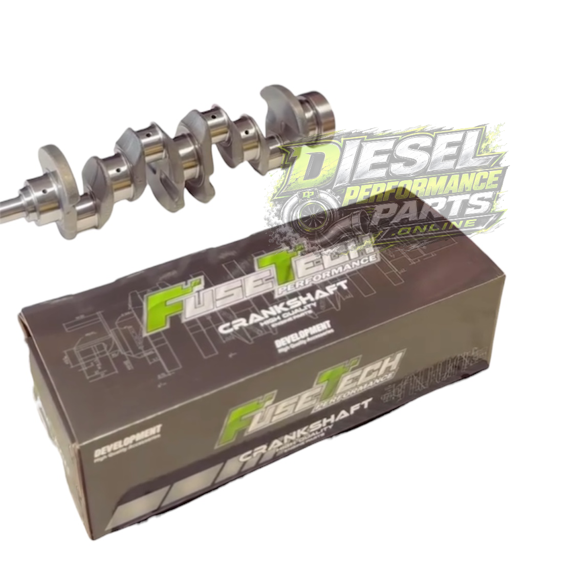 Forged Crankshaft Upgrade Replacement / Performance - 4JJ1 - 3.0L & 4JK1 - 2.5L [Fuse Tech Performance]