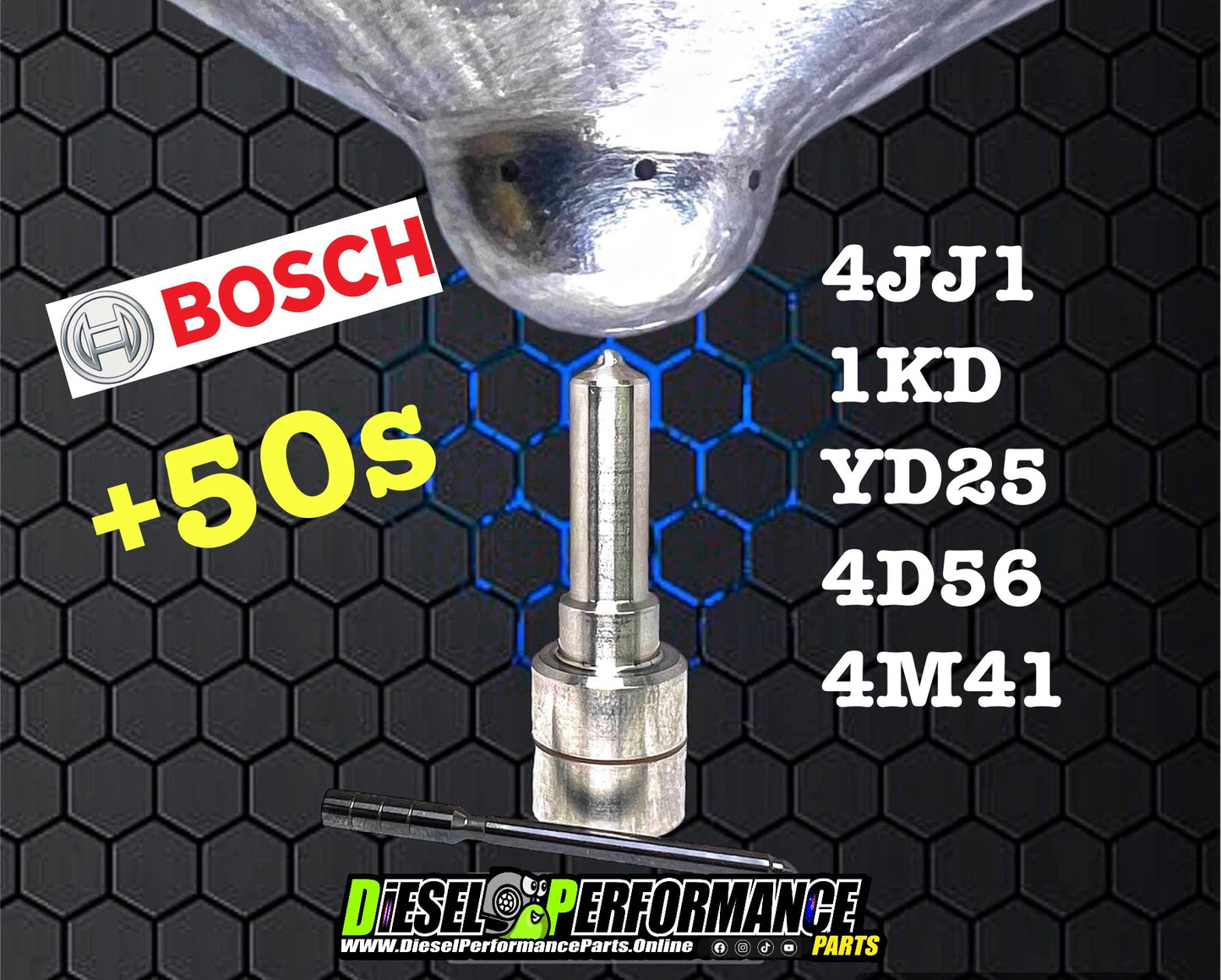 +50s Genuine Bosch Nozzles Set ( THA Stock)