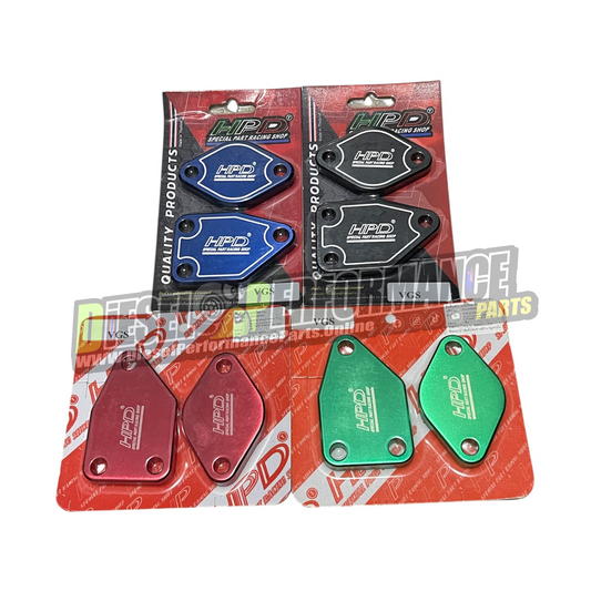 4JJ1 / 4JK1 - EGR Cooler Blanking Plate Set 2007-2011 D-Max / Rodeo / Colorado / Mu-7 [HPD]