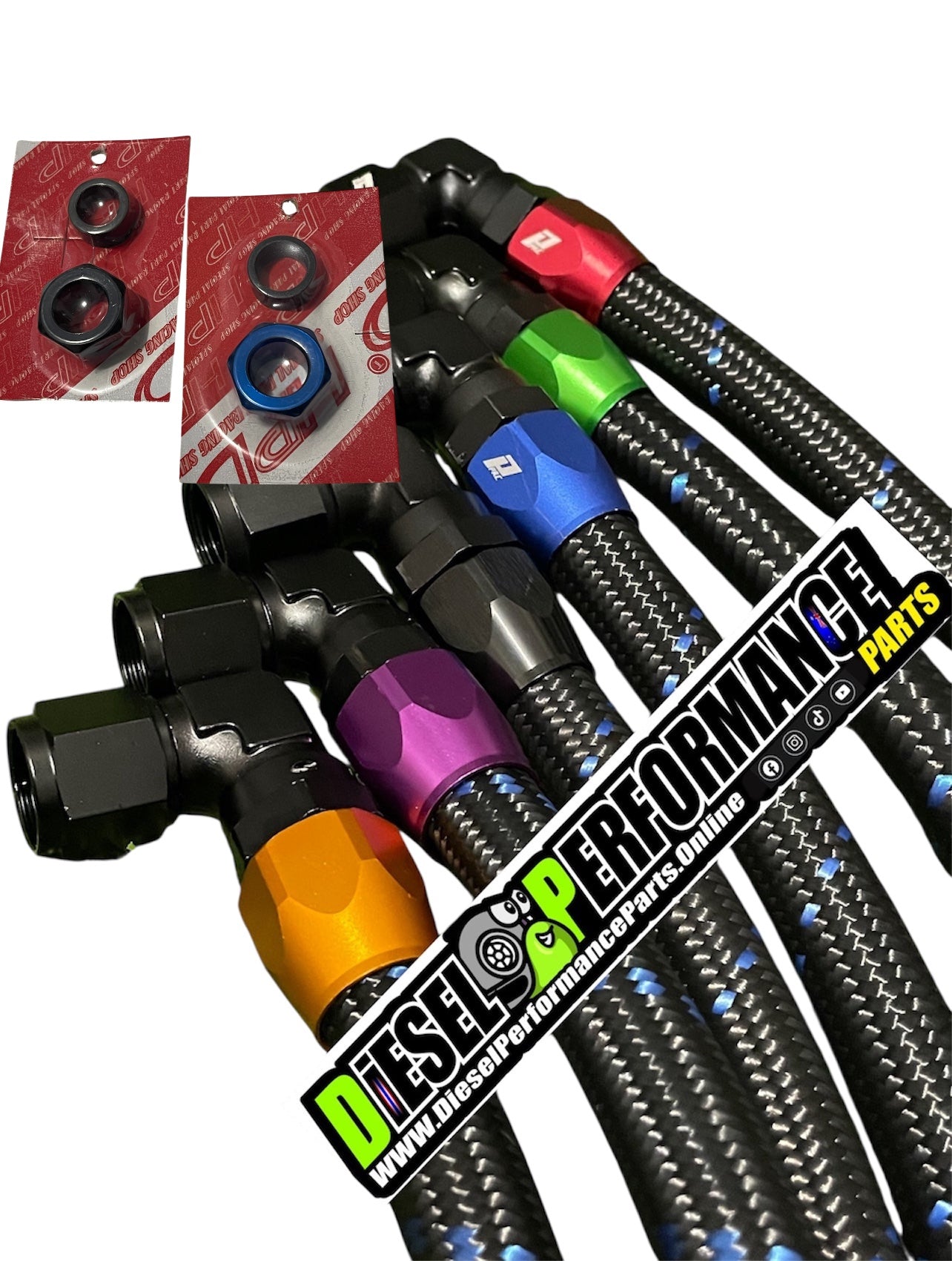 4JJ1 / 4JK1 / 4JJ3 Breather Hose kit -10AN 2014-2026 Dmax / Mux / BT50