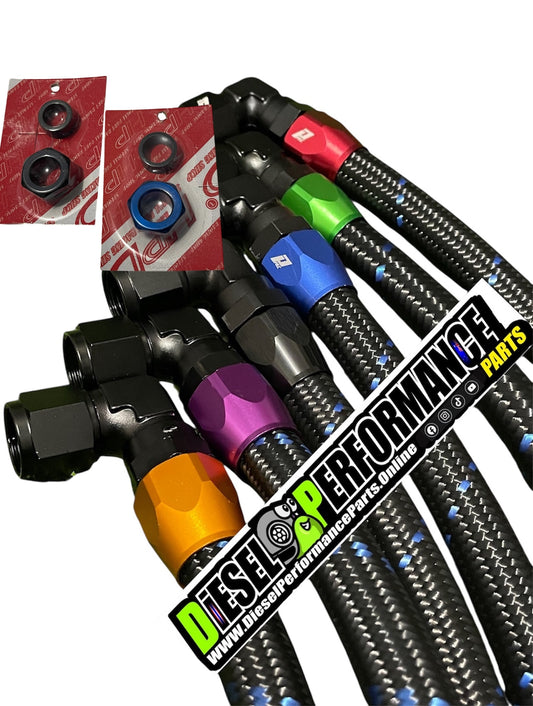 4JJ1 / 4JK1 / 4JJ3 Breather Hose kit -10AN 2014-2026 Dmax / Mux / BT50