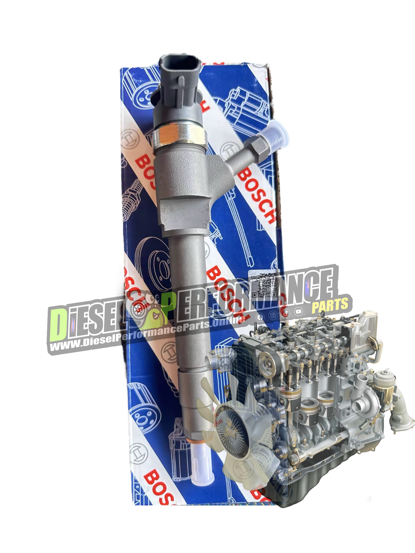 WLAT 2.5L New Injectors Set - Ranger/BT-50 2006-2011 [Genuine Bosch]