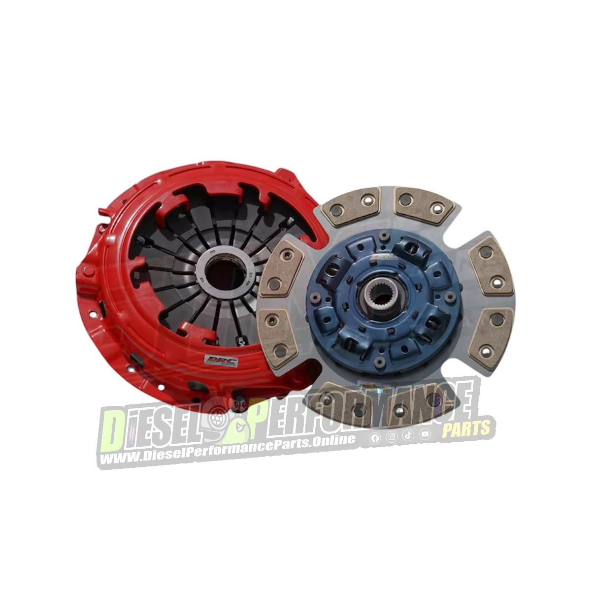 4JJ1 Button Clutch Kit 500HP Rated 2007-2011 [BRC] (Pull Types) Holden Colorado/Rodeo Isuzu D-Max/Mu-7