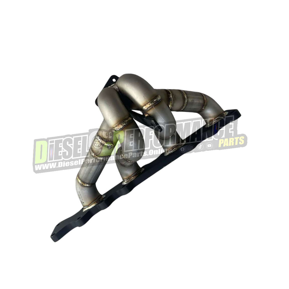 LWH / LWN 2.8L / LVN 2.5L Stainless High Mount Exhaust Manifold