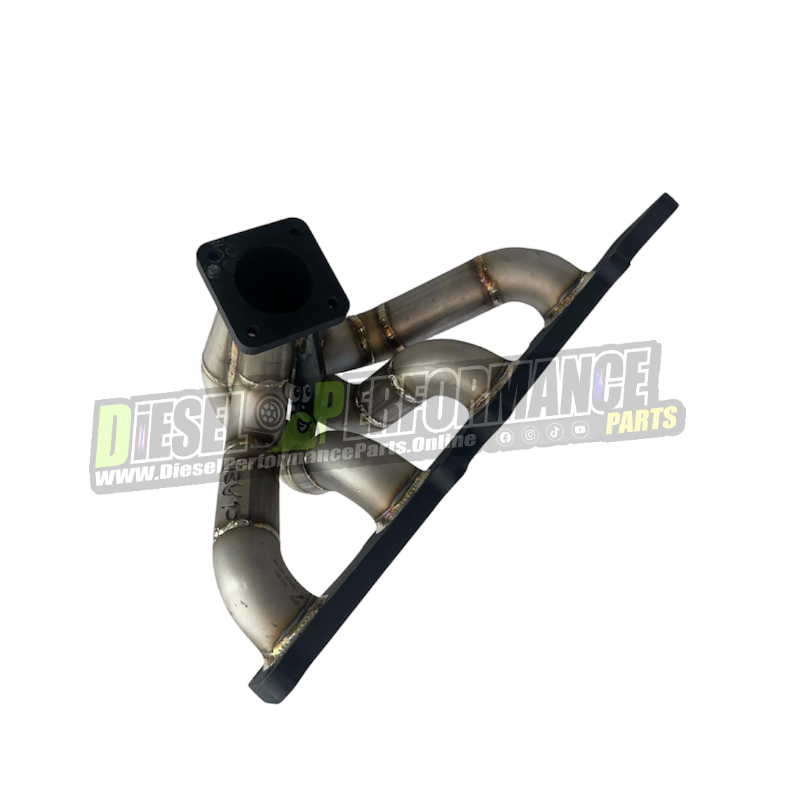 LWH / LWN 2.8L / LVN 2.5L Stainless High Mount Exhaust Manifold