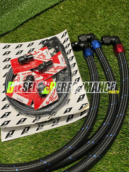 4JJ1 / 4JK1 Breather Hose kit -10AN With Knock On Fitting (2005-2013) Dmax / Rodeo / Colorado