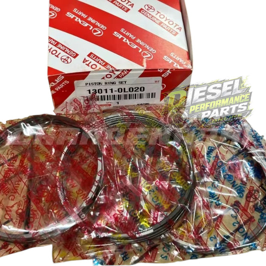 1KD-FTV 3.0L PISTONS RING SET STD 96MM GENUINE PN: 13011-0L020