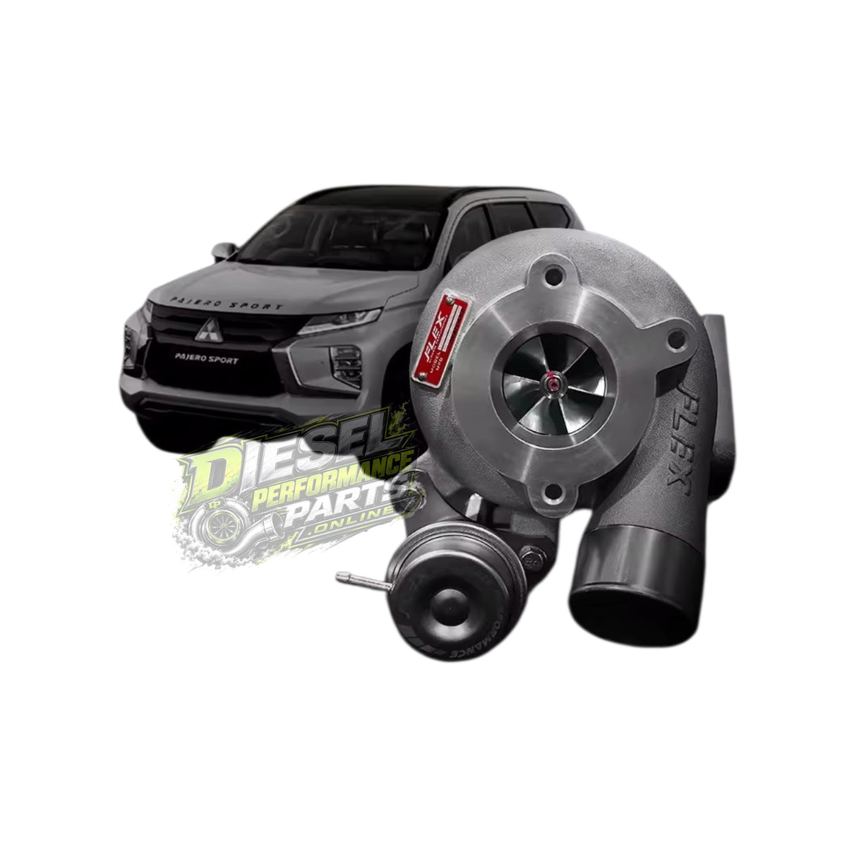 FLEX Pro 42MM 4N15 2.4L Upgrade Gated Turbo - Triton / Pajero / Strada / L200