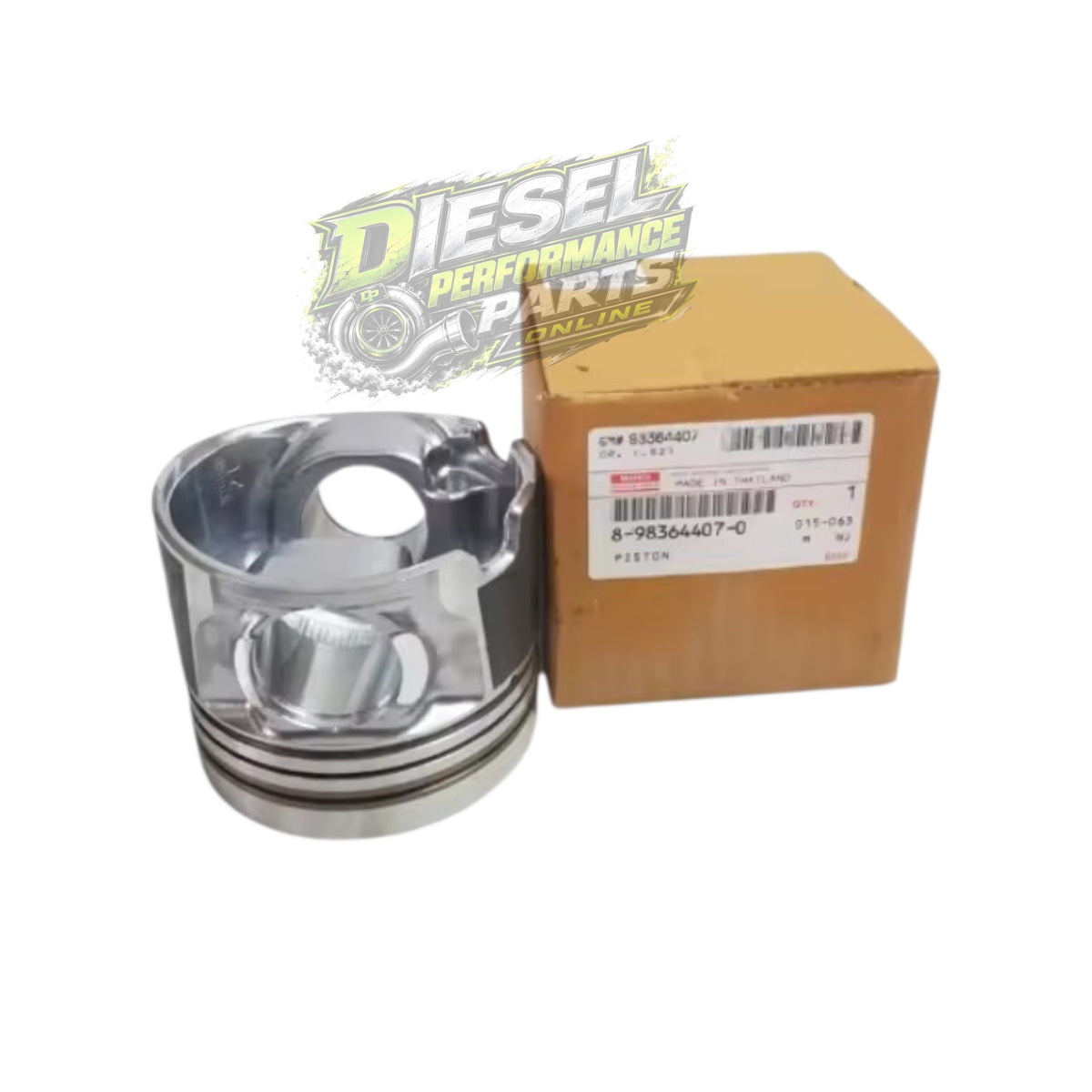 4JJ1 Pistons Set STD 95.4mm or O/S 96.10mm  2014-2022 [Genuine] PN:8983644070 Euro4/5